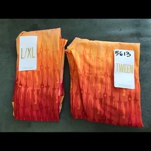 Lularoe ombré Disney castle sister set NWT